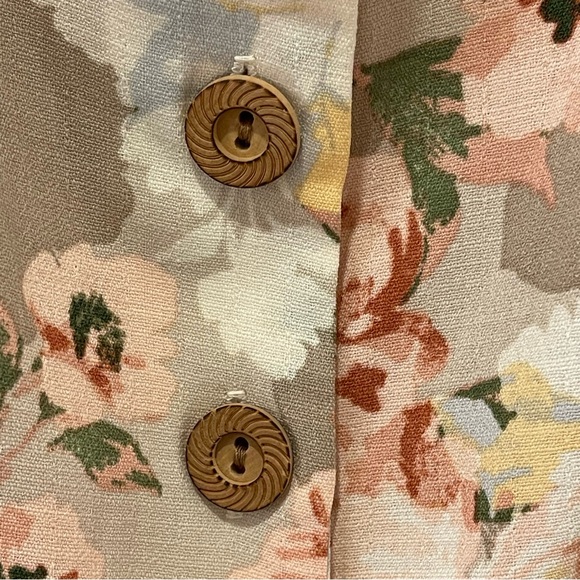 LC Lauren Conrad Chic Bloom Floral Mini Dress Size Large - Picture 11 of 11